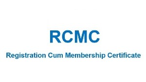 RCMC - Registration Cum Membership Certificate